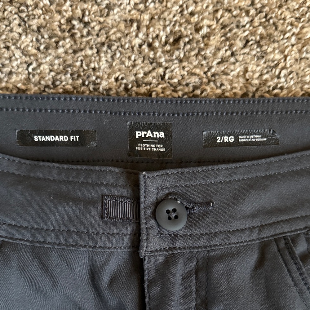 Prana Women's Dark Gray Joggers - Picture 2 of 7